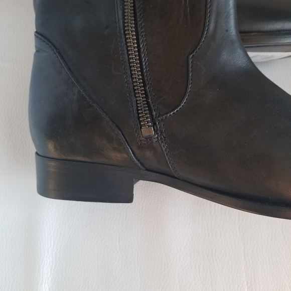 Frye Carly Black Knee Boots Size 7M - Picture 8 of 8